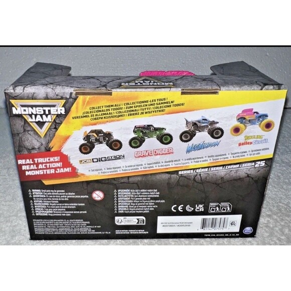 2025 MONSTER JAM RINGLING BAILEY CIRCUIT 1:24 SCALE **NEW** MONSTER TRUCK - Picture 3 of 3